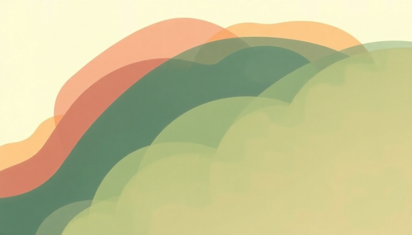Fan-driven abstract illustration evoking the emotional arc of The Luck of the Irish by John Lennon