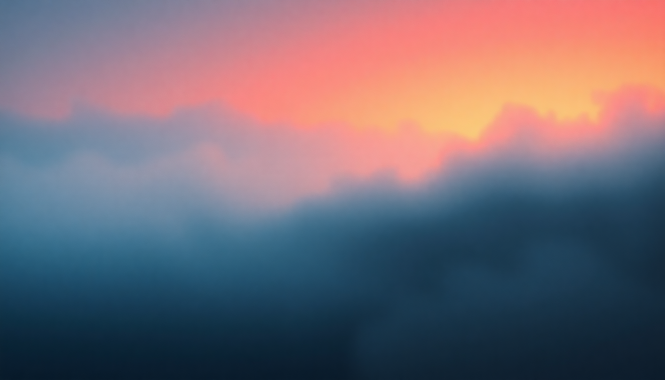 Fan-driven abstract illustration evoking the emotional arc of The Morning Fog by Kate Bush