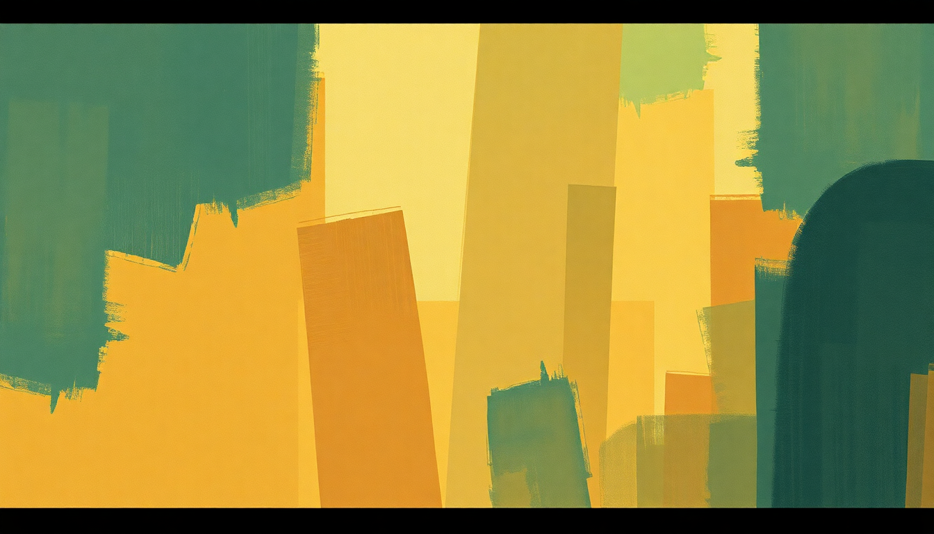 Fan-driven abstract illustration evoking the emotional arc of The Nazz Are Blue by The Yardbirds