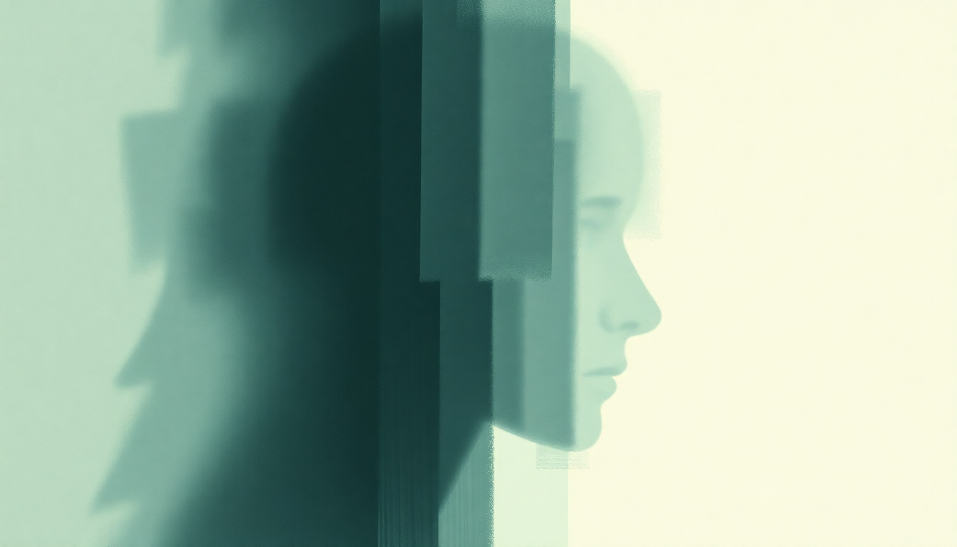 Fan-driven abstract illustration evoking the emotional arc of The Nurse by The White Stripes