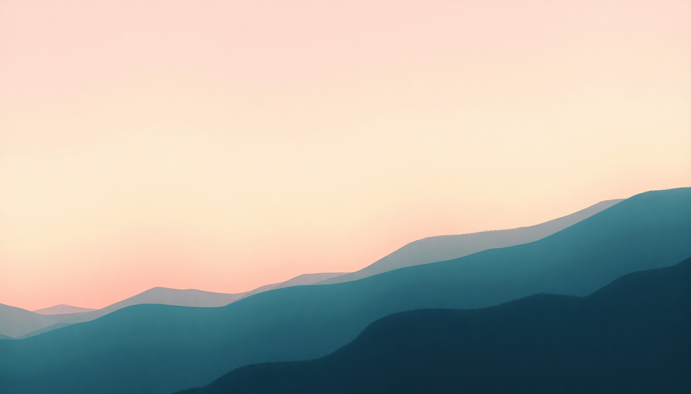 Fan-driven abstract illustration evoking the emotional arc of The Only Heartbreaker by Mitski