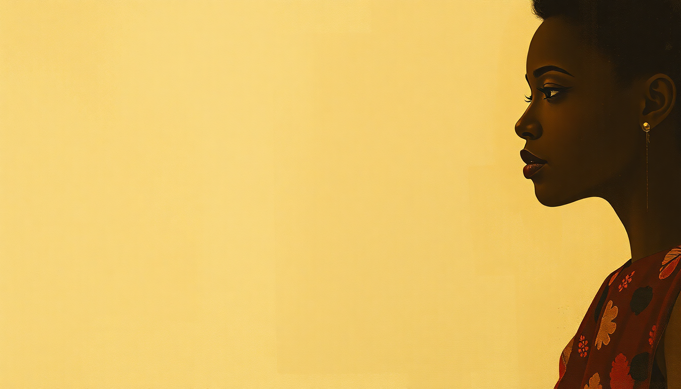 Fan-driven abstract illustration evoking the emotional arc of The Other Woman by Nina Simone