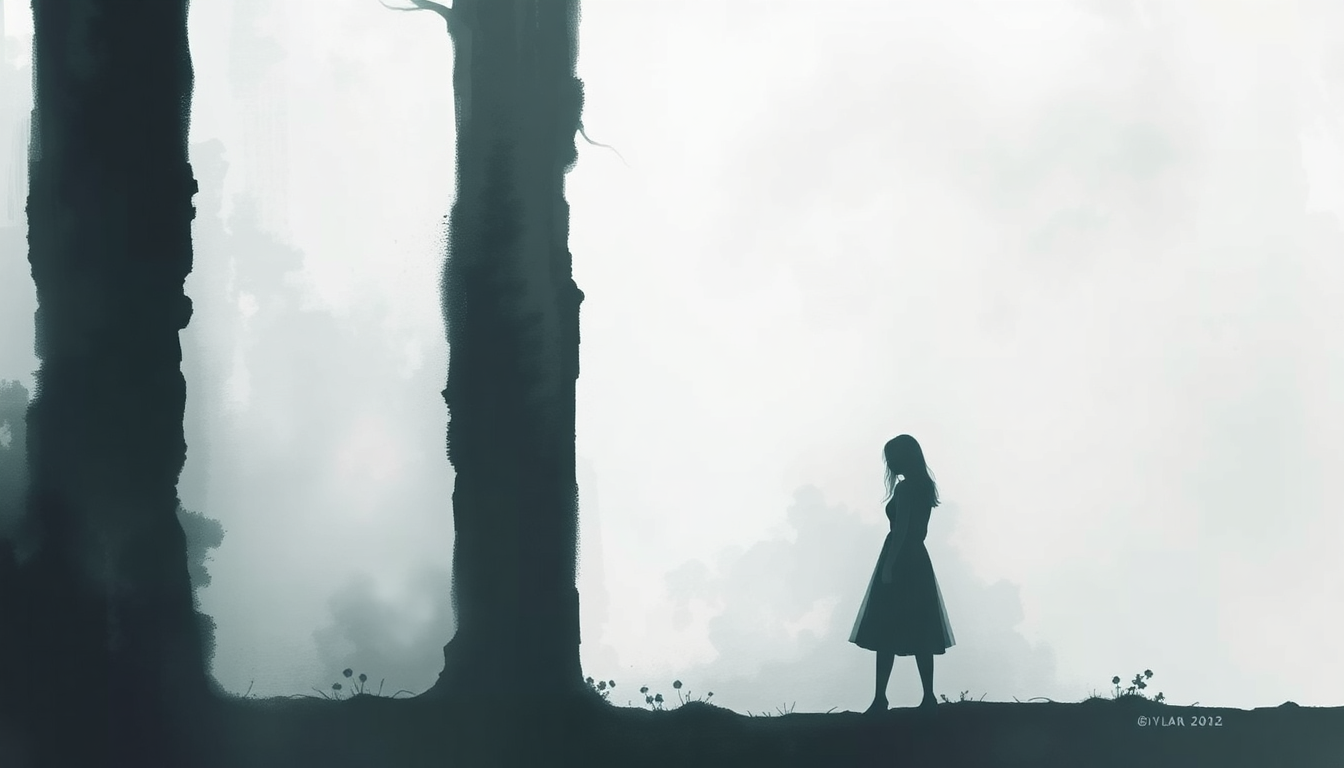 Fan-driven abstract illustration evoking the emotional arc of The Prophecy by Taylor Swift