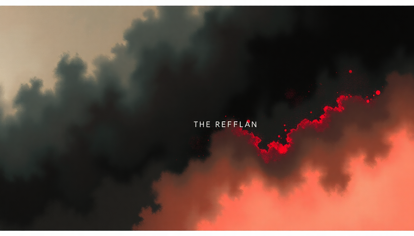 Fan-driven abstract illustration evoking the emotional arc of The Reflex by Duran Duran