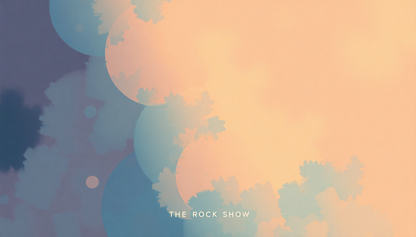 Fan-driven abstract illustration evoking the emotional arc of The Rock Show by Blink-182