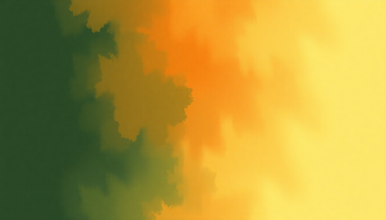 Fan-driven abstract illustration evoking the emotional arc of The Smudge by Oscar Peterson