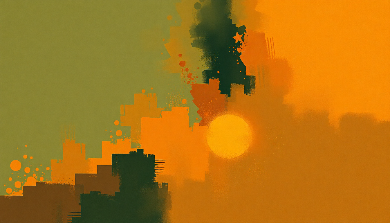 Fan-driven abstract illustration evoking the emotional arc of The Sorcerer by Herbie Hancock