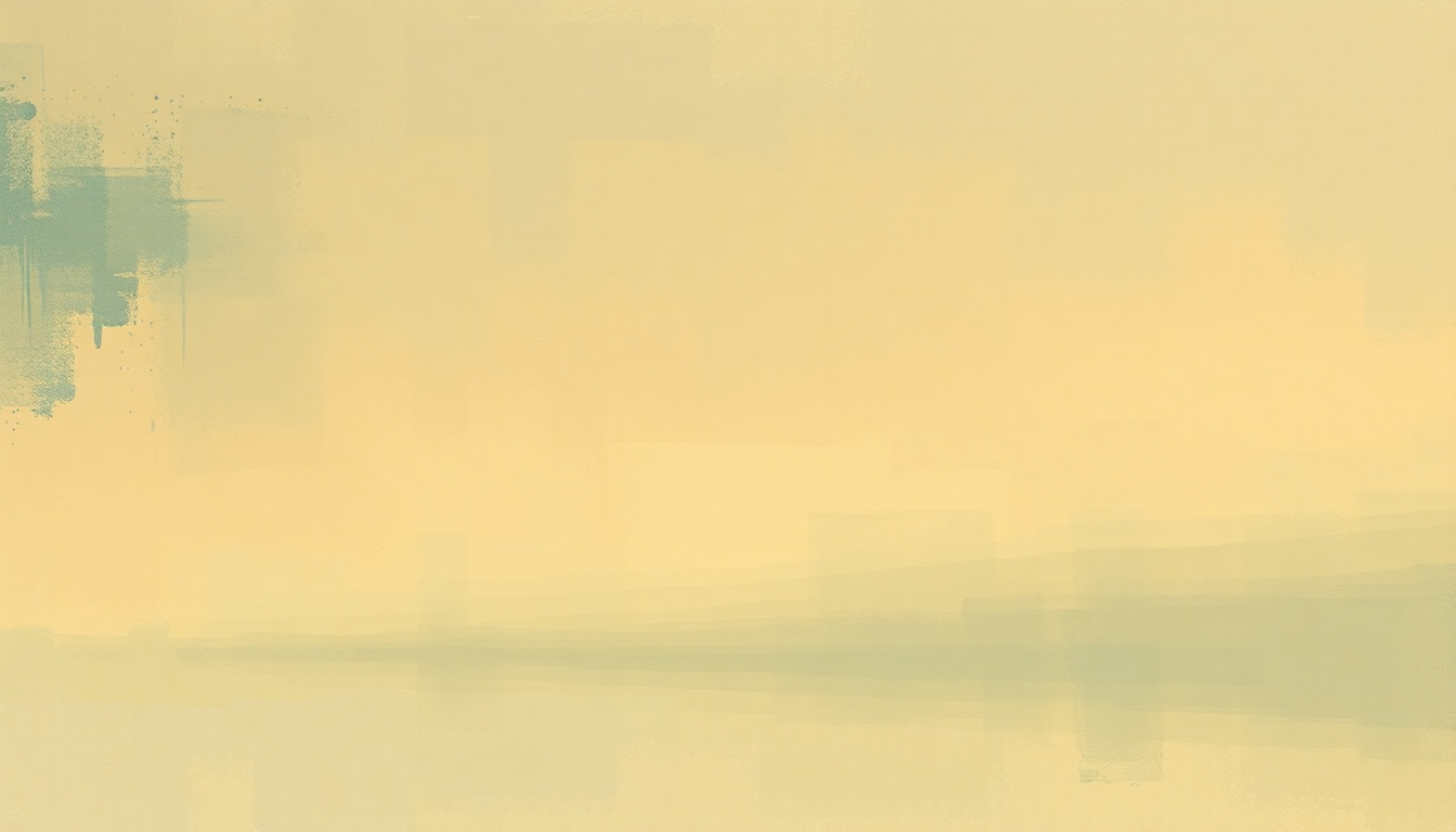 Fan-driven abstract illustration evoking the emotional arc of The Sound of Silence by Simon and Garfunkel