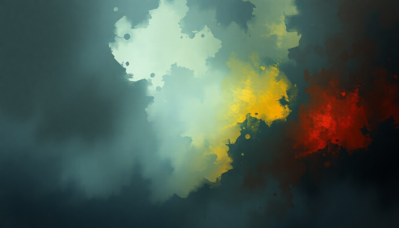 Fan-driven abstract illustration evoking the emotional arc of The Talisman by Iron Maiden