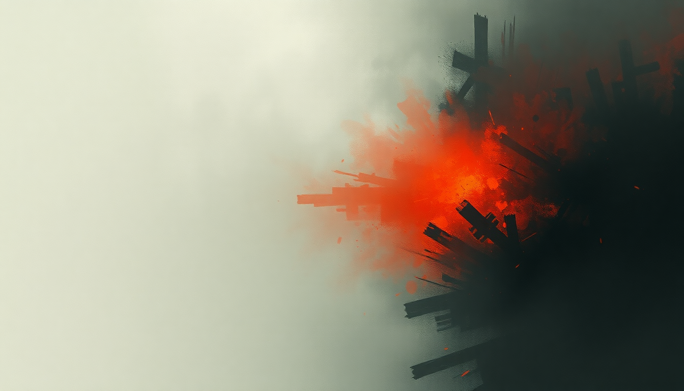Fan-driven abstract illustration evoking the emotional arc of The Way I Am by Eminem