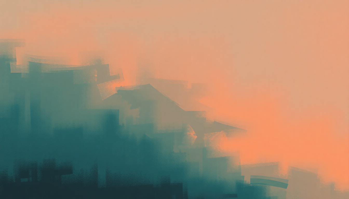 Fan-driven abstract illustration evoking the emotional arc of The Whiskey Ain't Workin' by Travis Tritt