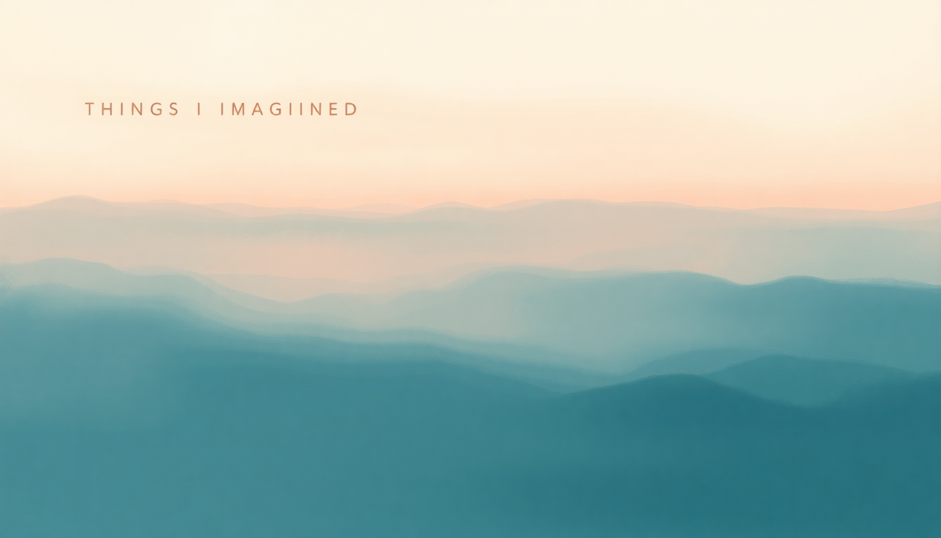 Fan-driven abstract illustration evoking the emotional arc of Things I Imagined by Solange