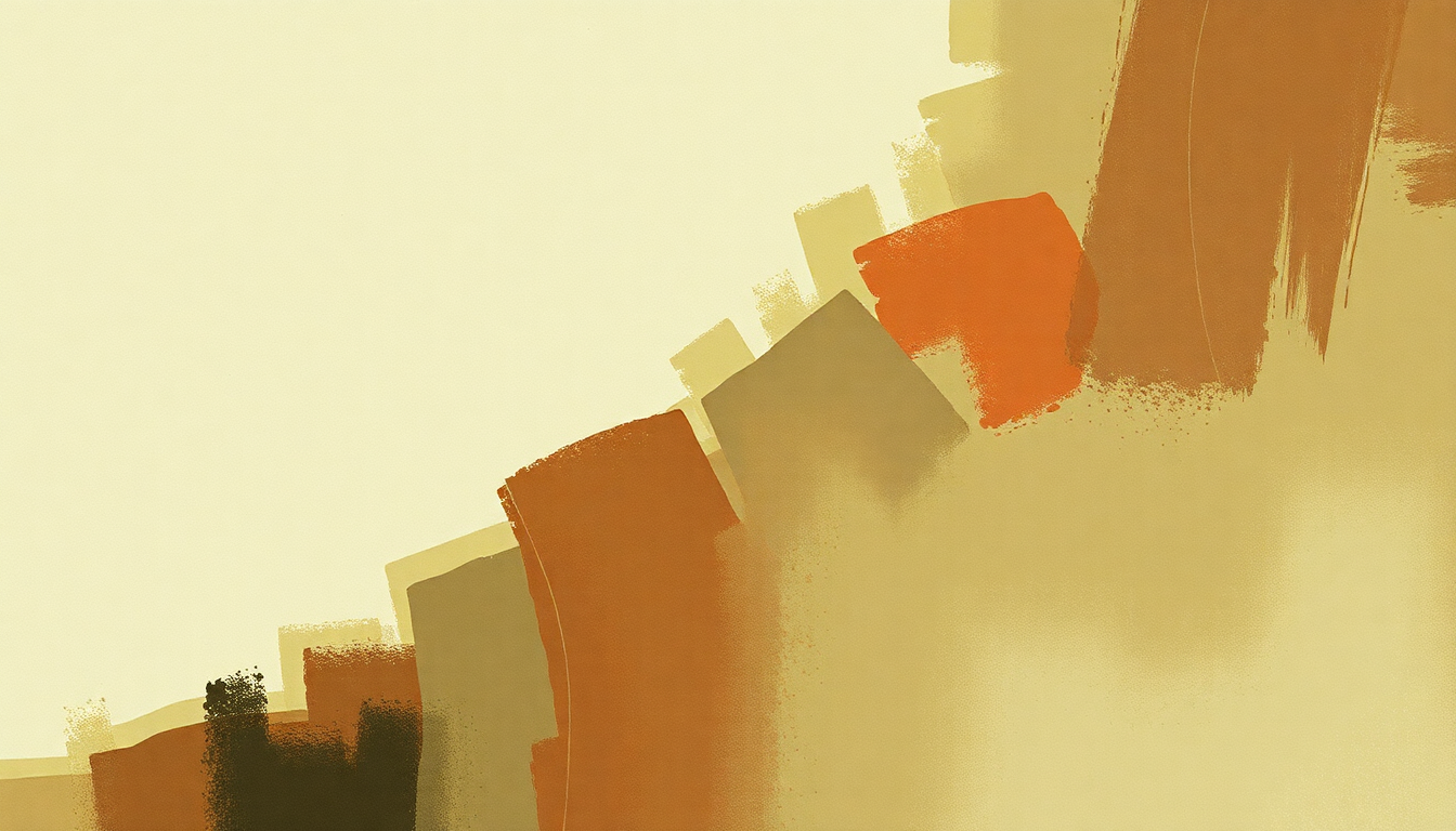 Fan-driven abstract illustration evoking the emotional arc of This Is Music by The Verve
