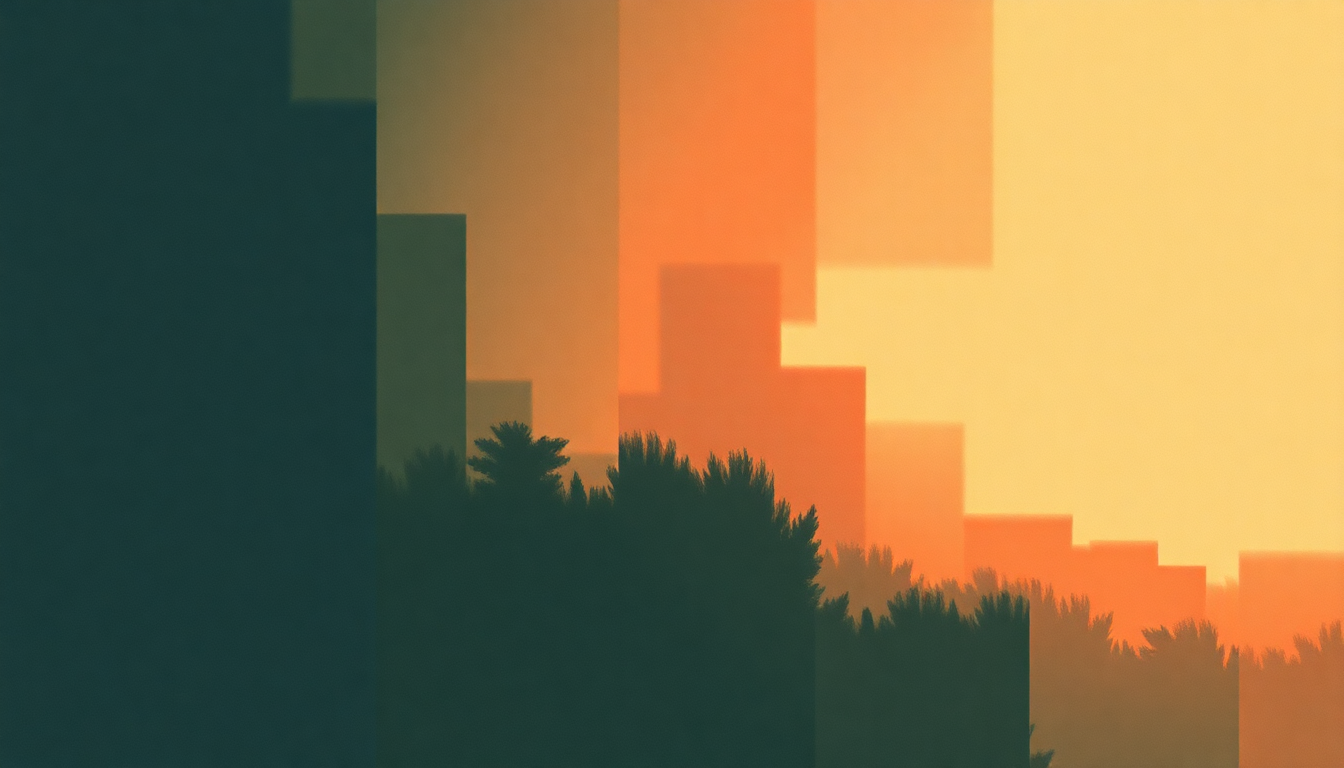 Fan-driven abstract illustration evoking the emotional arc of This Song by Floetry