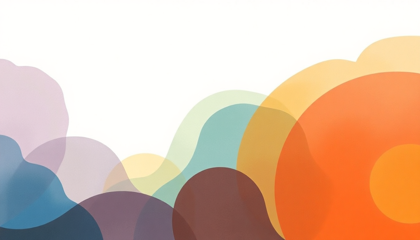 Fan-driven abstract illustration evoking the emotional arc of This Song by George Harrison
