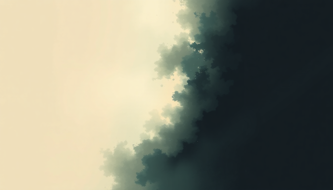 Fan-driven abstract illustration evoking the emotional arc of Thnks fr th Mmrs by Fall Out Boy