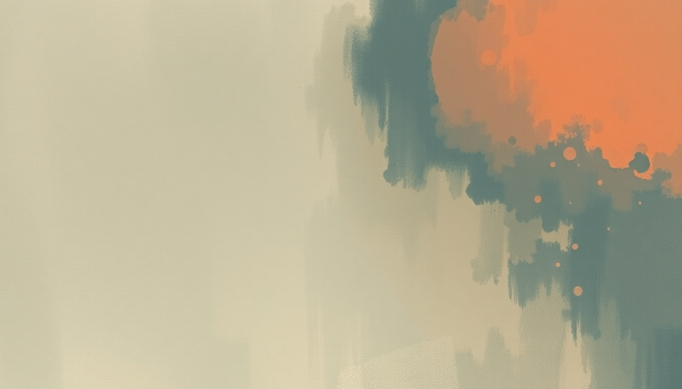 Fan-driven abstract illustration evoking the emotional arc of Thumbs by Lucy Dacus