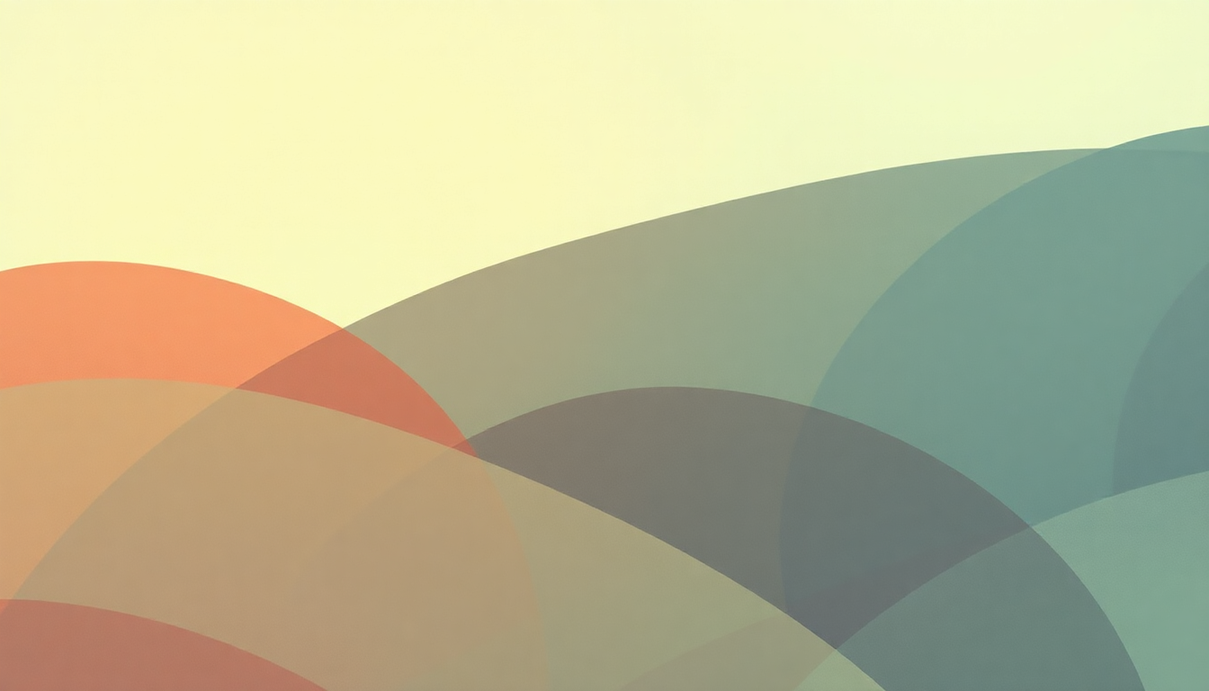 Fan-driven abstract illustration evoking the emotional arc of Ti Bom by Plaid