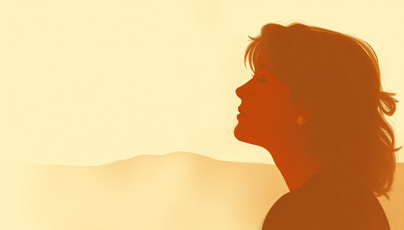 Fan-driven abstract illustration evoking the emotional arc of Tim McGraw by Taylor Swift