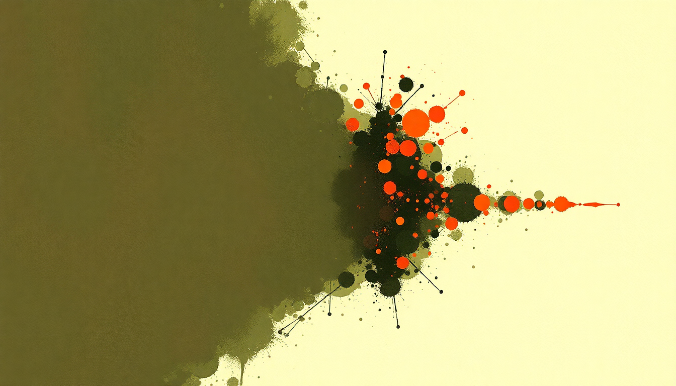 Fan-driven abstract illustration evoking the emotional arc of Time Bomb by Rancid
