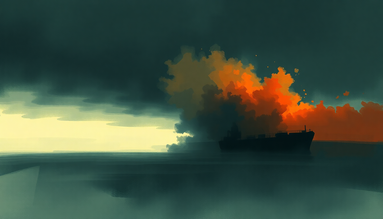 Fan-driven abstract illustration evoking the emotional arc of Time Is Running Out by Muse