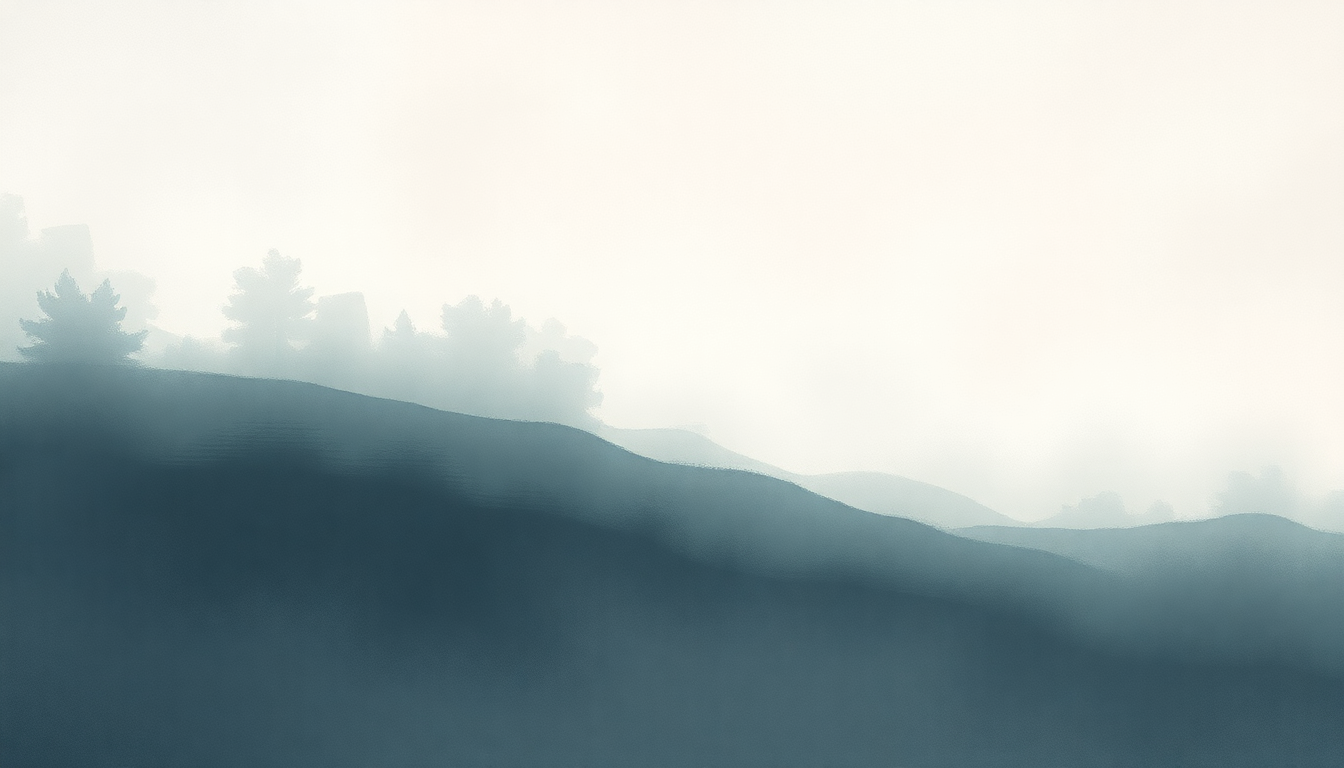 Fan-driven abstract illustration evoking the emotional arc of Time (The Revelator) by Gillian Welch