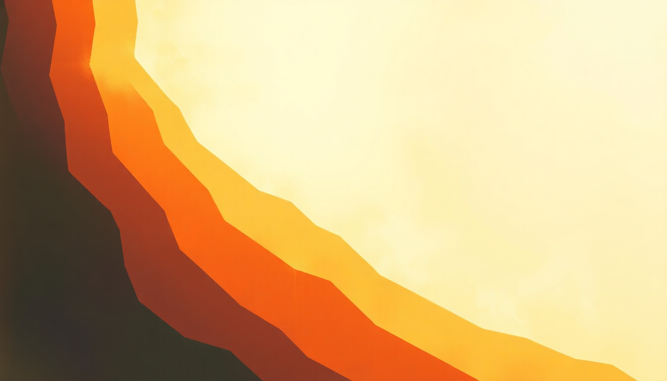 Fan-driven abstract illustration evoking the emotional arc of Time to Get It Together by Marvin Gaye