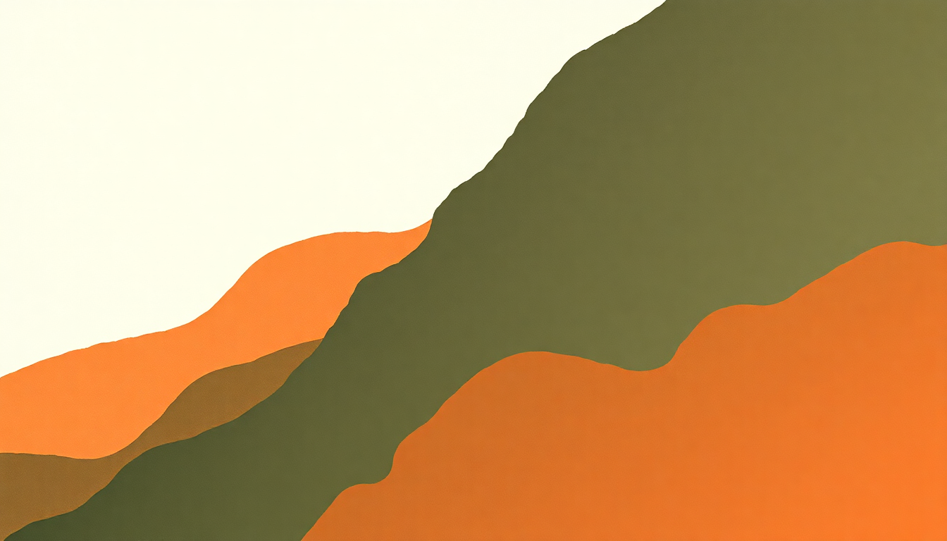 Fan-driven abstract illustration evoking the emotional arc of To Be Hunted by Childish Gambino