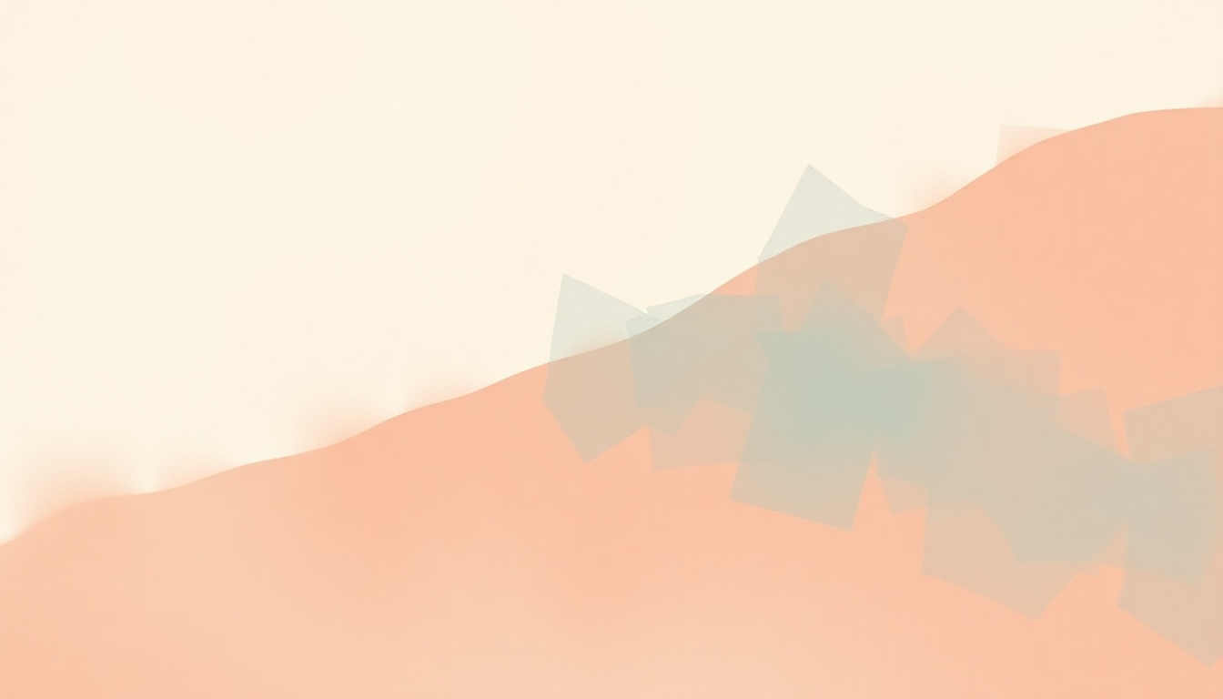 Fan-driven abstract illustration evoking the emotional arc of Toddy by Khruangbin