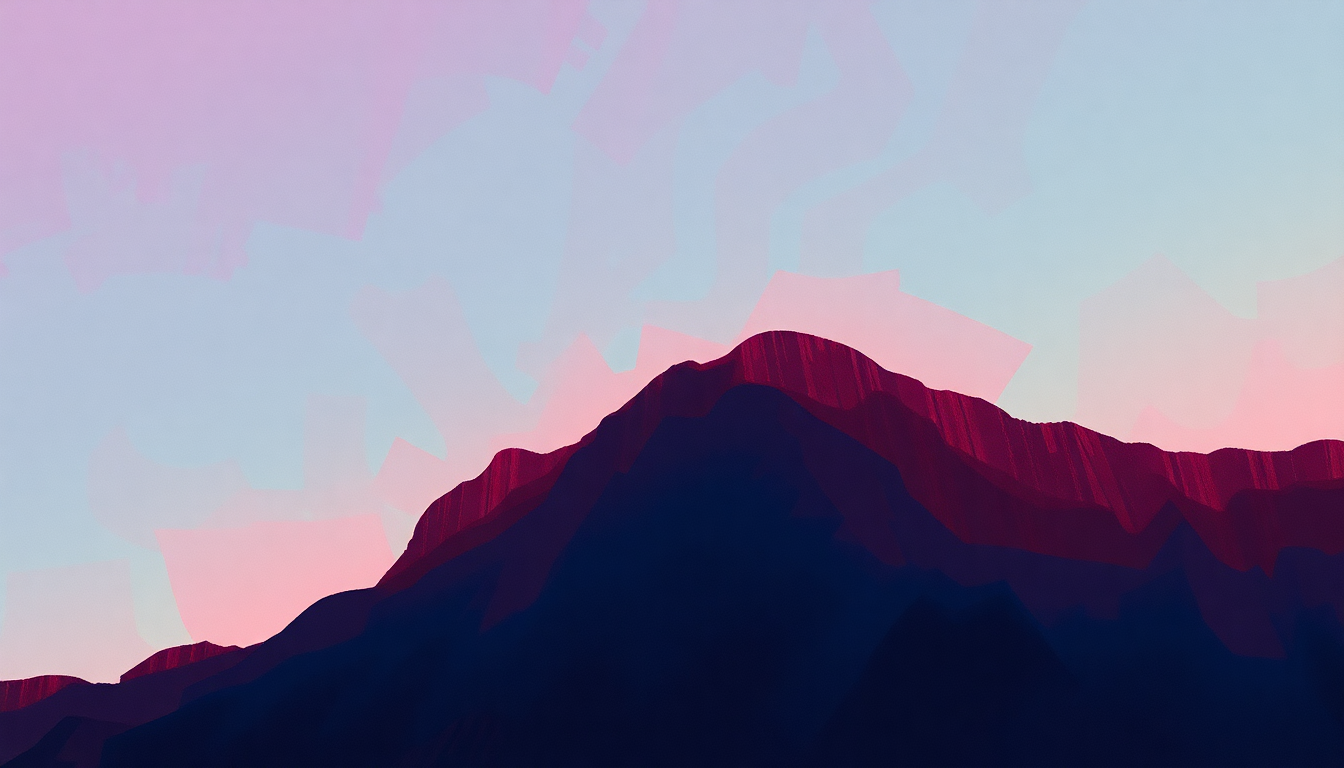 Fan-driven abstract illustration evoking the emotional arc of Tom Sawyer by Rush