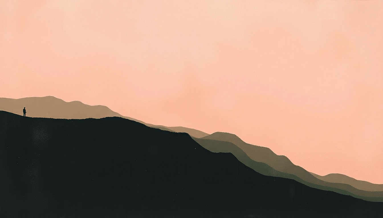 Fan-driven abstract illustration evoking the emotional arc of Too Much Love Will Kill You by Queen