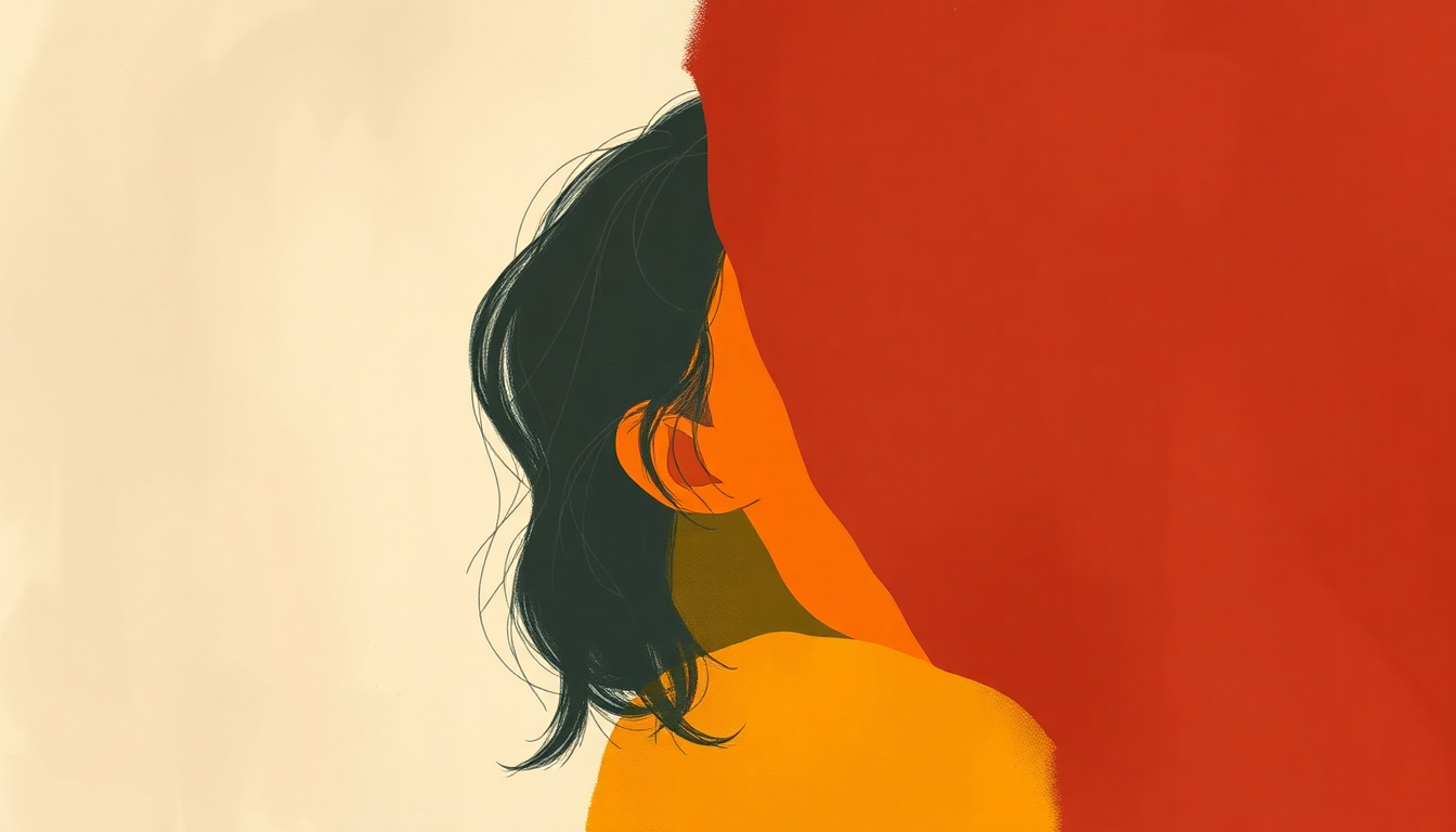 Fan-driven abstract illustration evoking the emotional arc of Touch It by Ariana Grande