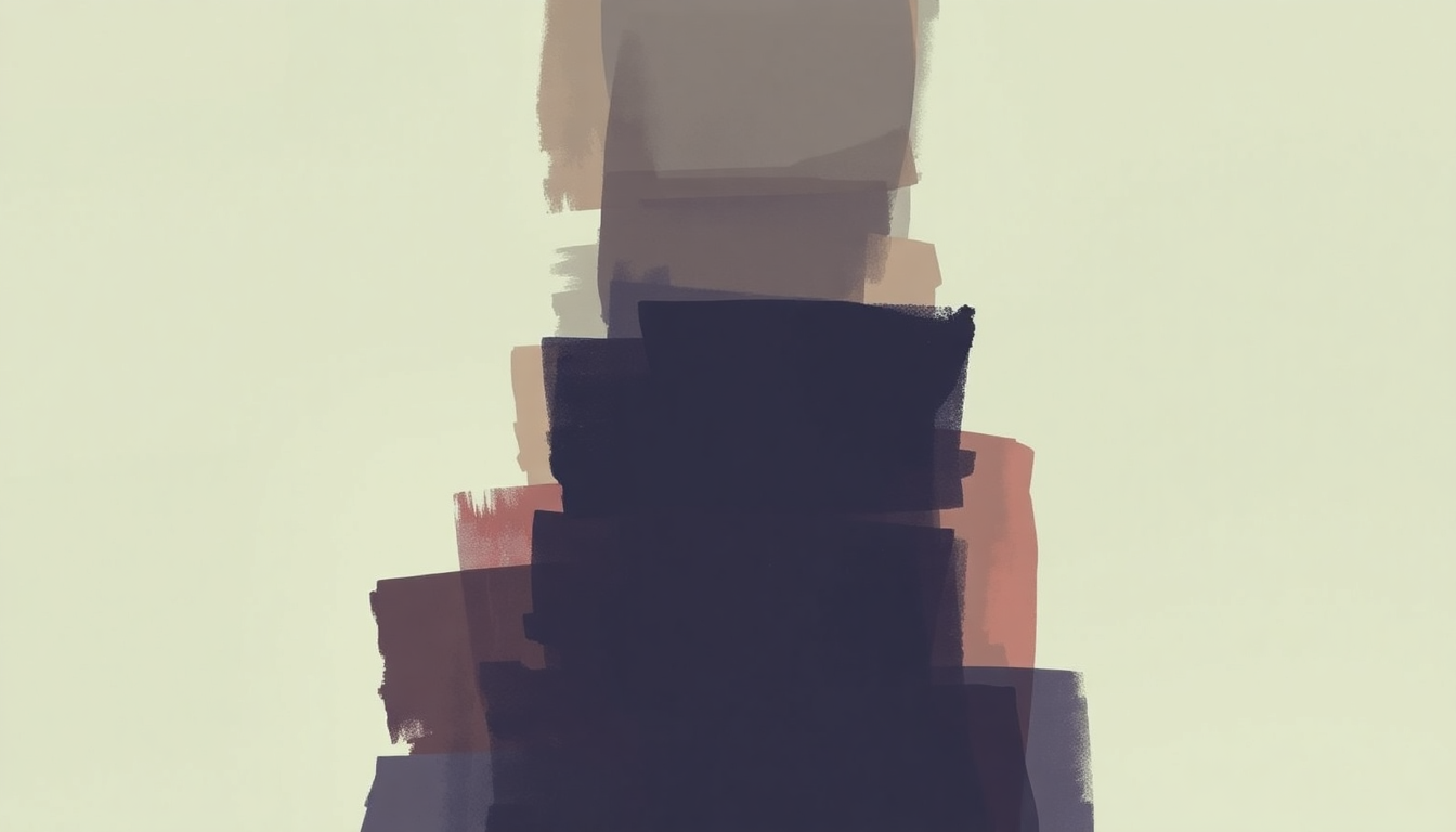Fan-driven abstract illustration evoking the emotional arc of Touch the Sky by Kanye West