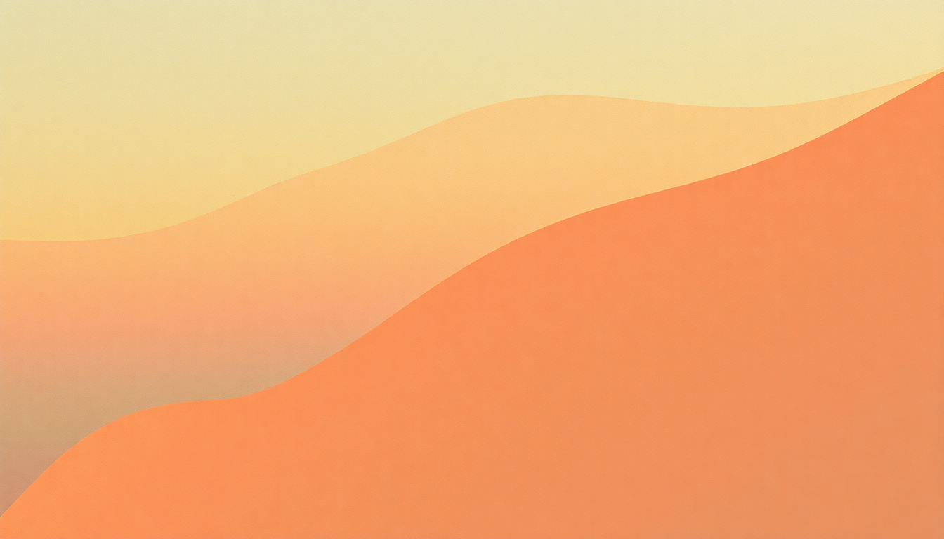Fan-driven abstract illustration evoking the emotional arc of Toungere by Ali Farka Toure