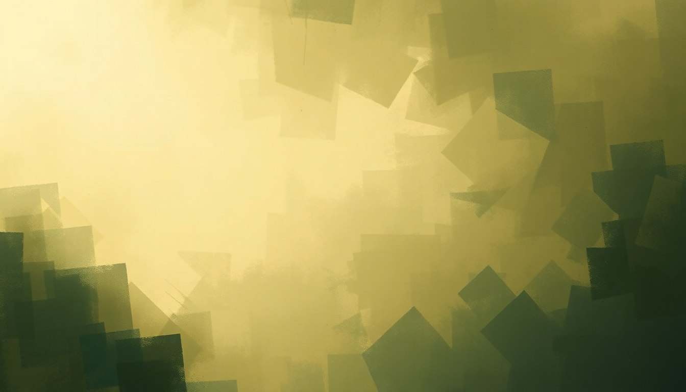 Fan-driven abstract illustration evoking the emotional arc of Tour de Force by Dizzy Gillespie