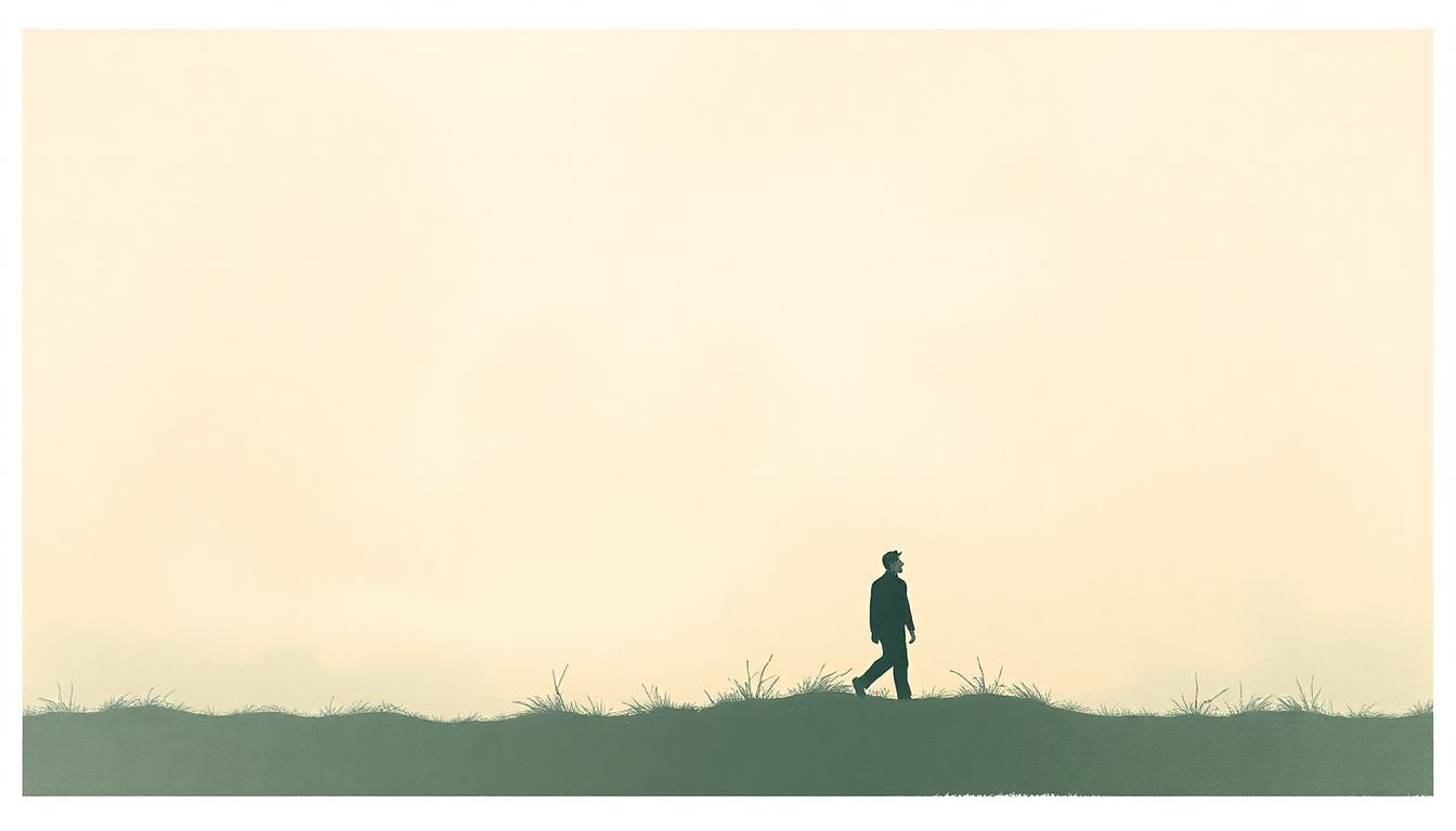 Fan-driven abstract illustration evoking the emotional arc of Tour of Duty by Jason Isbell