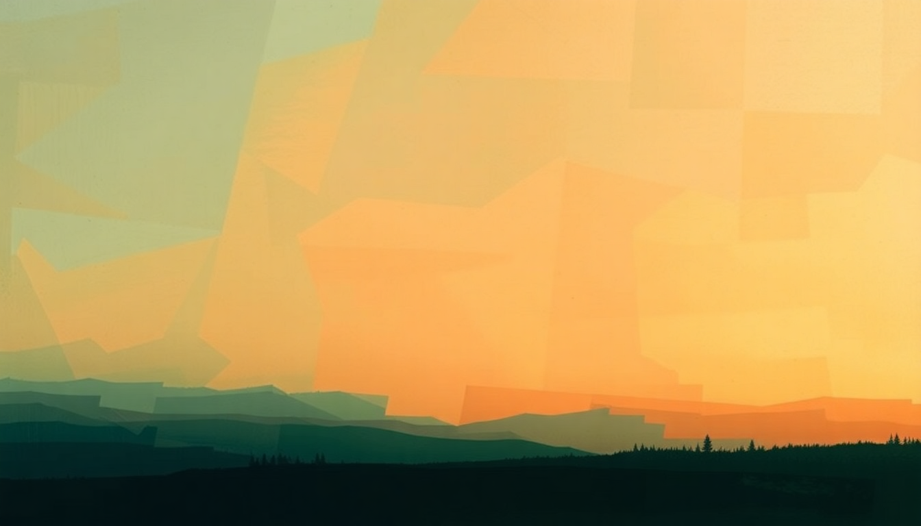 Fan-driven abstract illustration evoking the emotional arc of Tragedy by Emmylou Harris