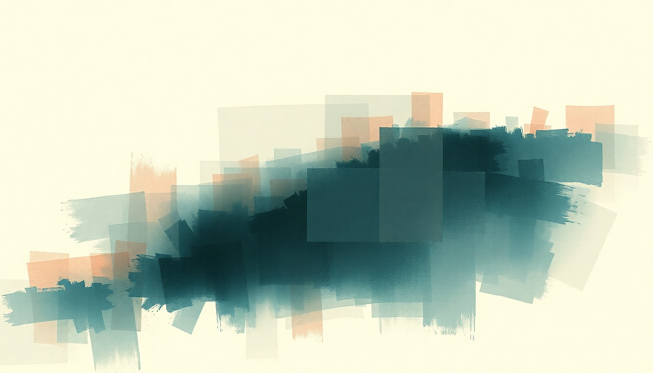 Fan-driven abstract illustration evoking the emotional arc of Trash by Suede