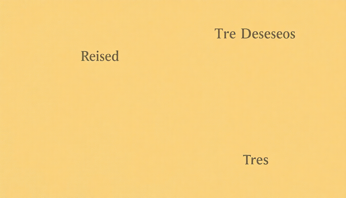 Fan-driven abstract illustration evoking the emotional arc of Tres Deseos by Gloria Estefan