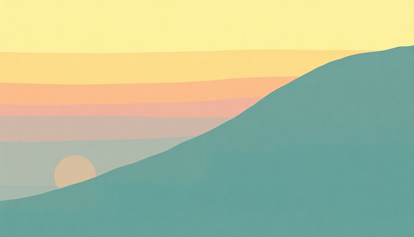 Fan-driven abstract illustration evoking the emotional arc of Tricky Kid by Tricky
