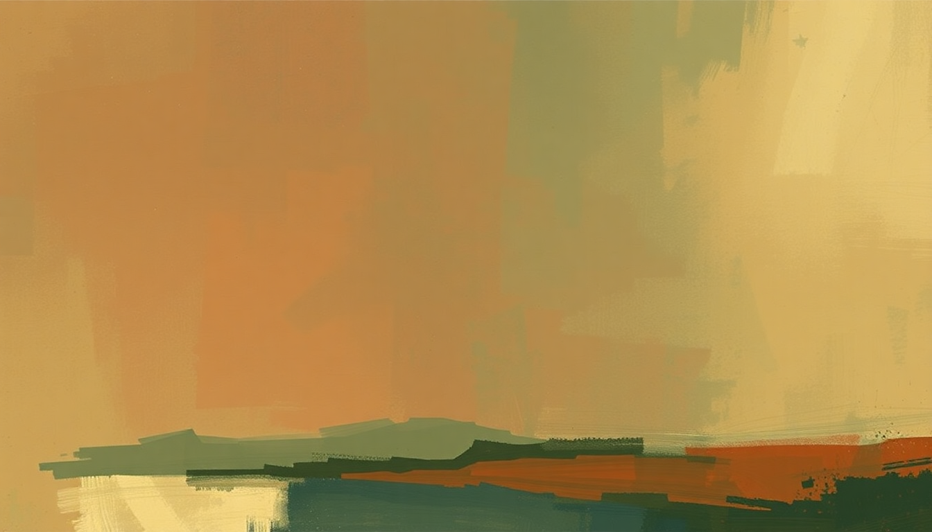 Fan-driven abstract illustration evoking the emotional arc of Trouble No More by Muddy Waters