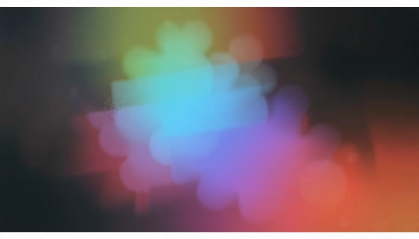 Fan-driven abstract illustration evoking the emotional arc of True Colors by Celine Dion