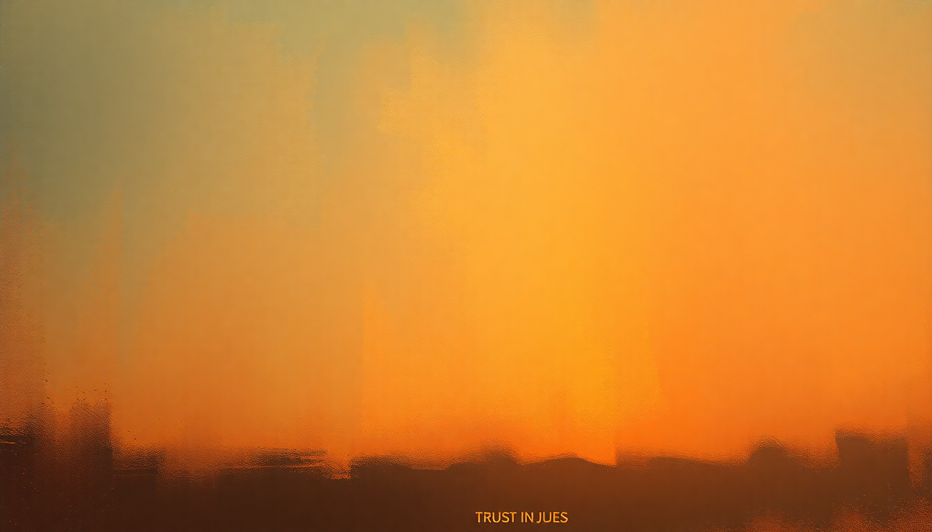 Fan-driven abstract illustration evoking the emotional arc of Trust in Me by Etta James
