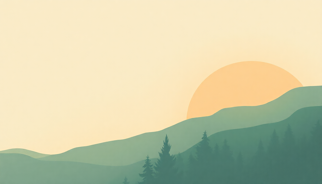 Fan-driven abstract illustration evoking the emotional arc of Truth Lies Low by Andrew Bird