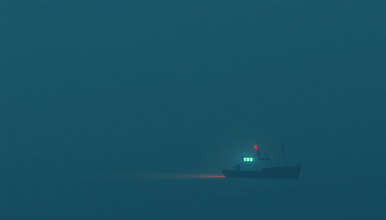 Fan-driven abstract illustration evoking the emotional arc of Tugboat by Galaxie 500