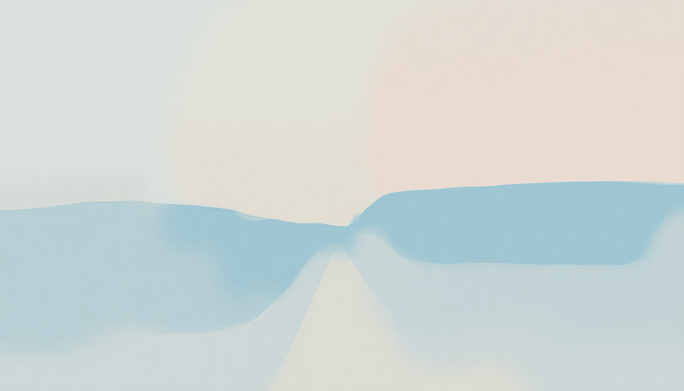 Fan-driven abstract illustration evoking the emotional arc of Turn Blue by The Black Keys