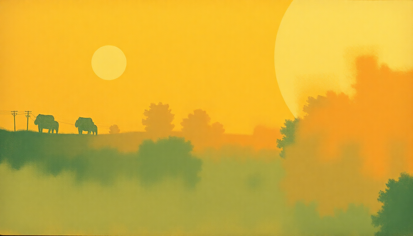 Fan-driven abstract illustration evoking the emotional arc of Turtle Blues by Big Brother and the Holding Company