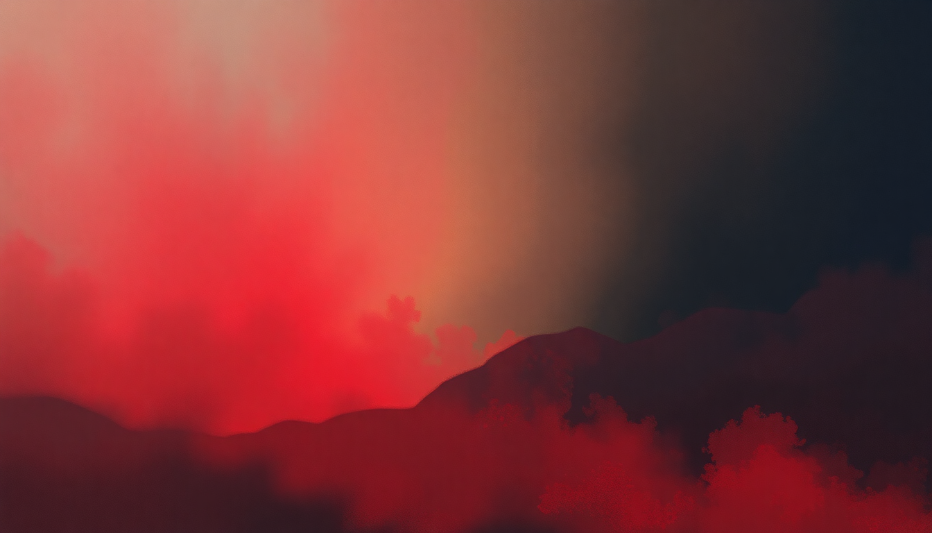 Fan-driven abstract illustration evoking the emotional arc of Twilight Zone by Iron Maiden