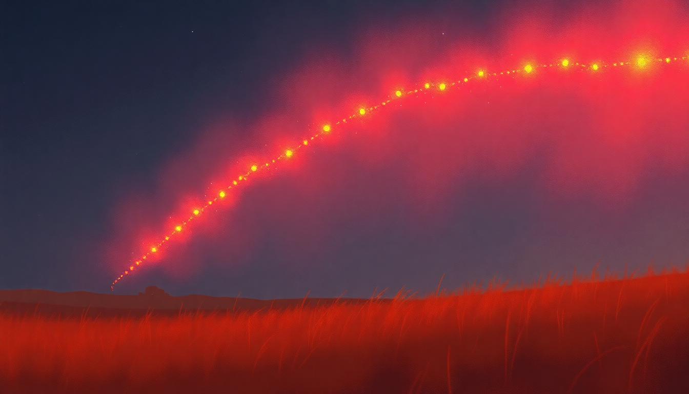 Fan-driven abstract illustration evoking the emotional arc of Twinkle, Twinkle Lucky Star by Merle Haggard