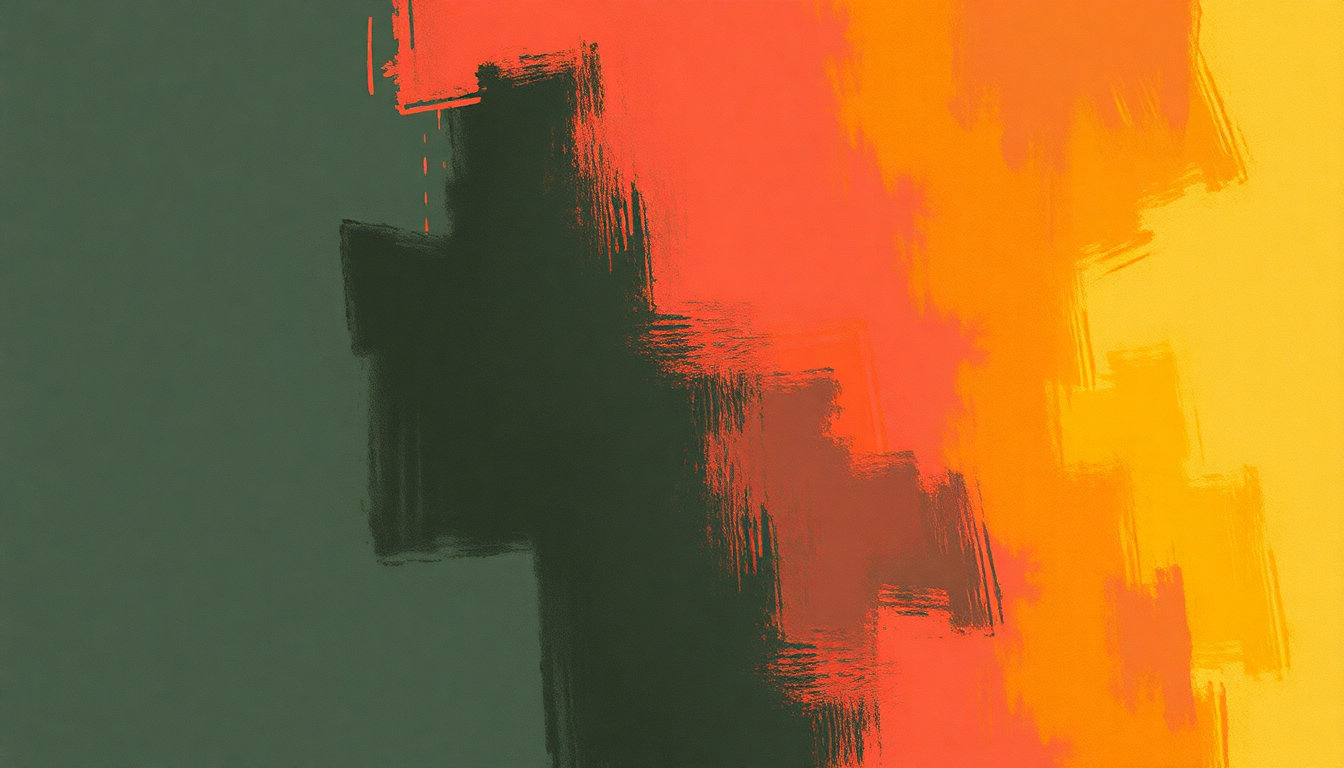 Fan-driven abstract illustration evoking the emotional arc of Twisted Tales by Jane's Addiction